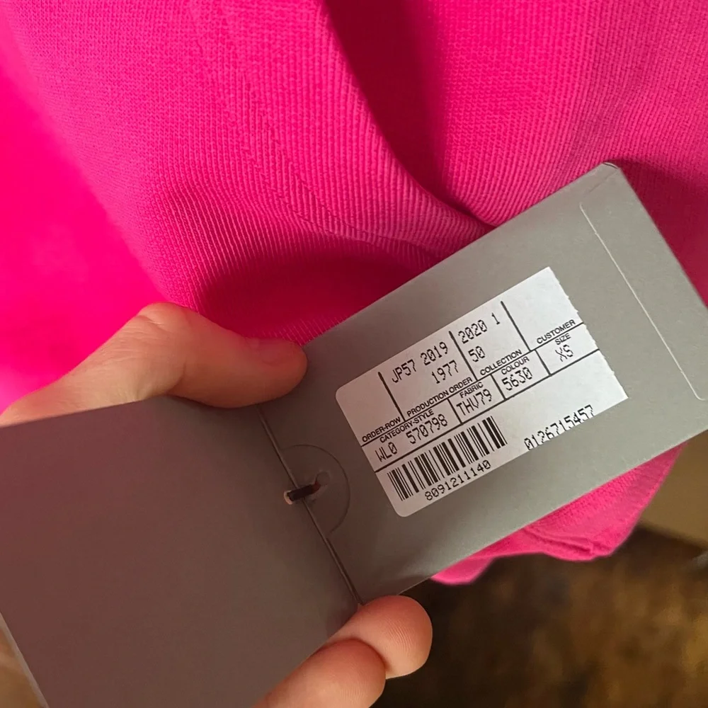 Balenciaga back logo pink hoodie - Picture 6 of 6